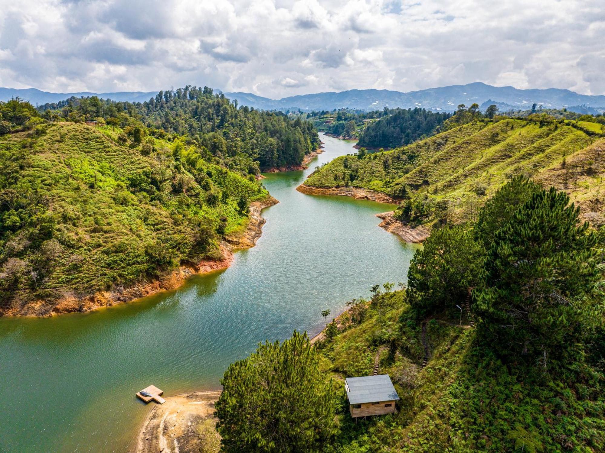 Cabanas Refugio Himalaya Guatapé Kültér fotó
