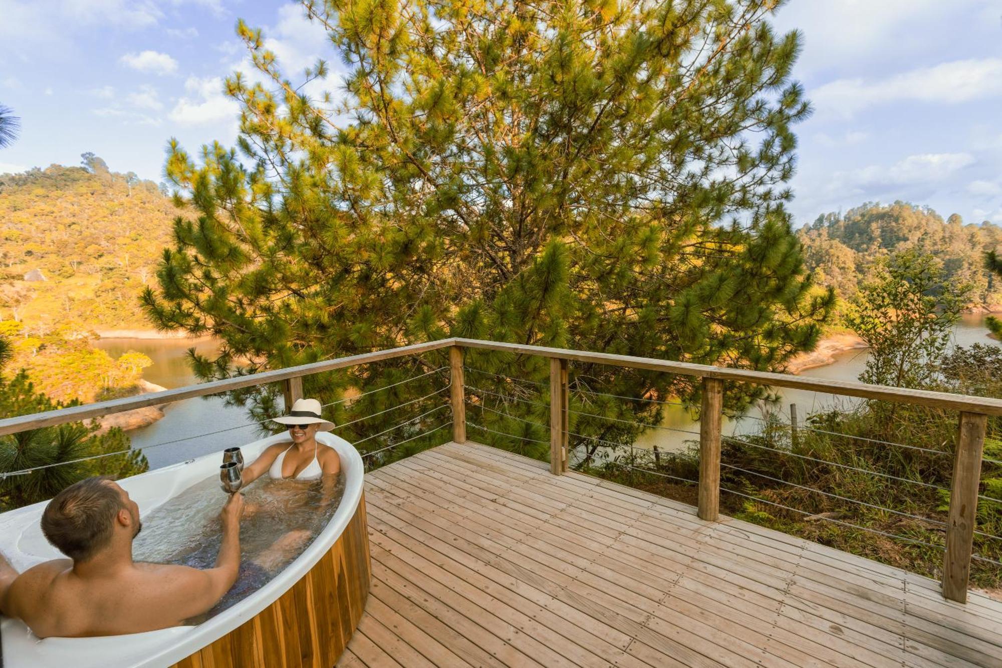 Cabanas Refugio Himalaya Guatapé Kültér fotó
