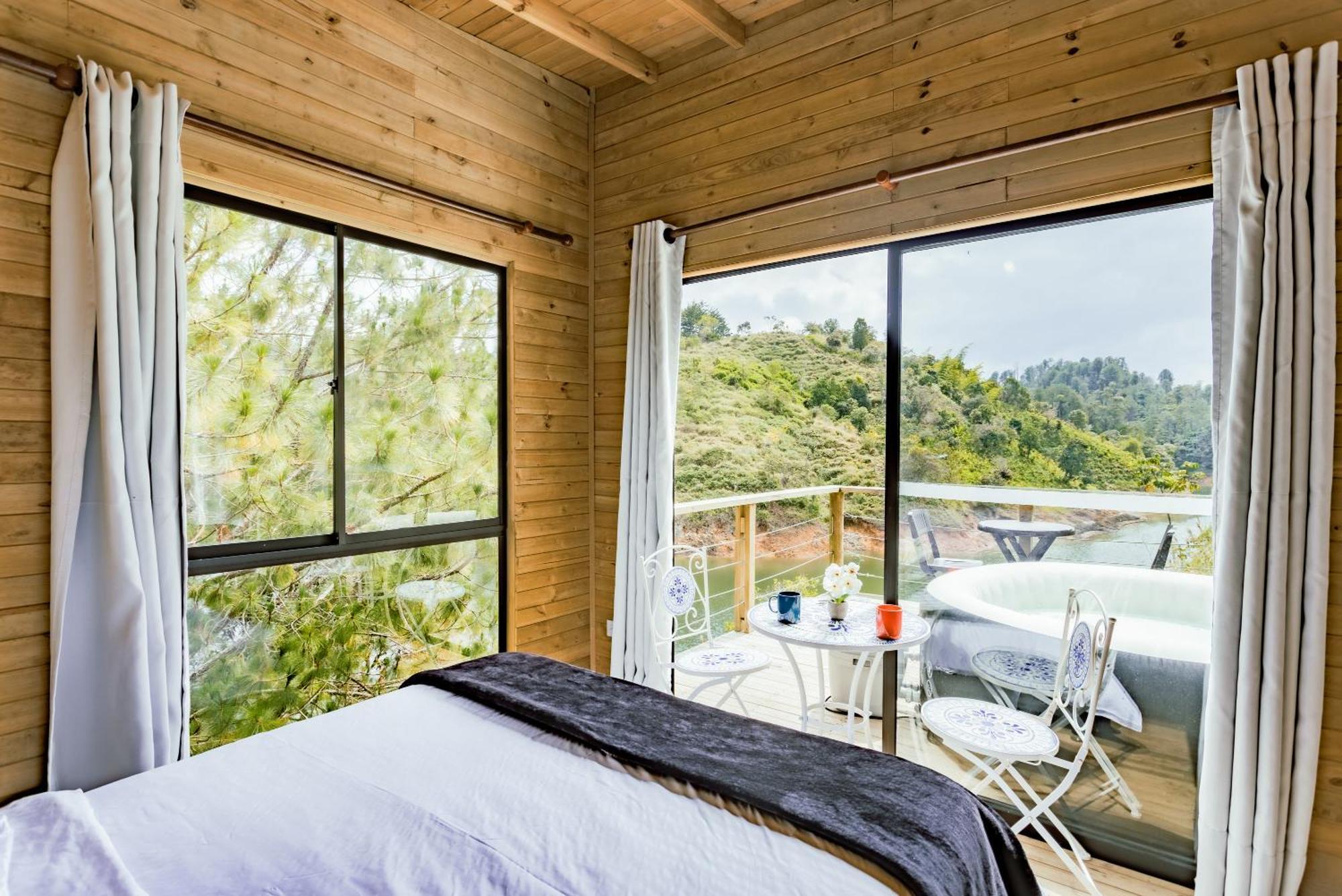 Cabanas Refugio Himalaya Guatapé Kültér fotó