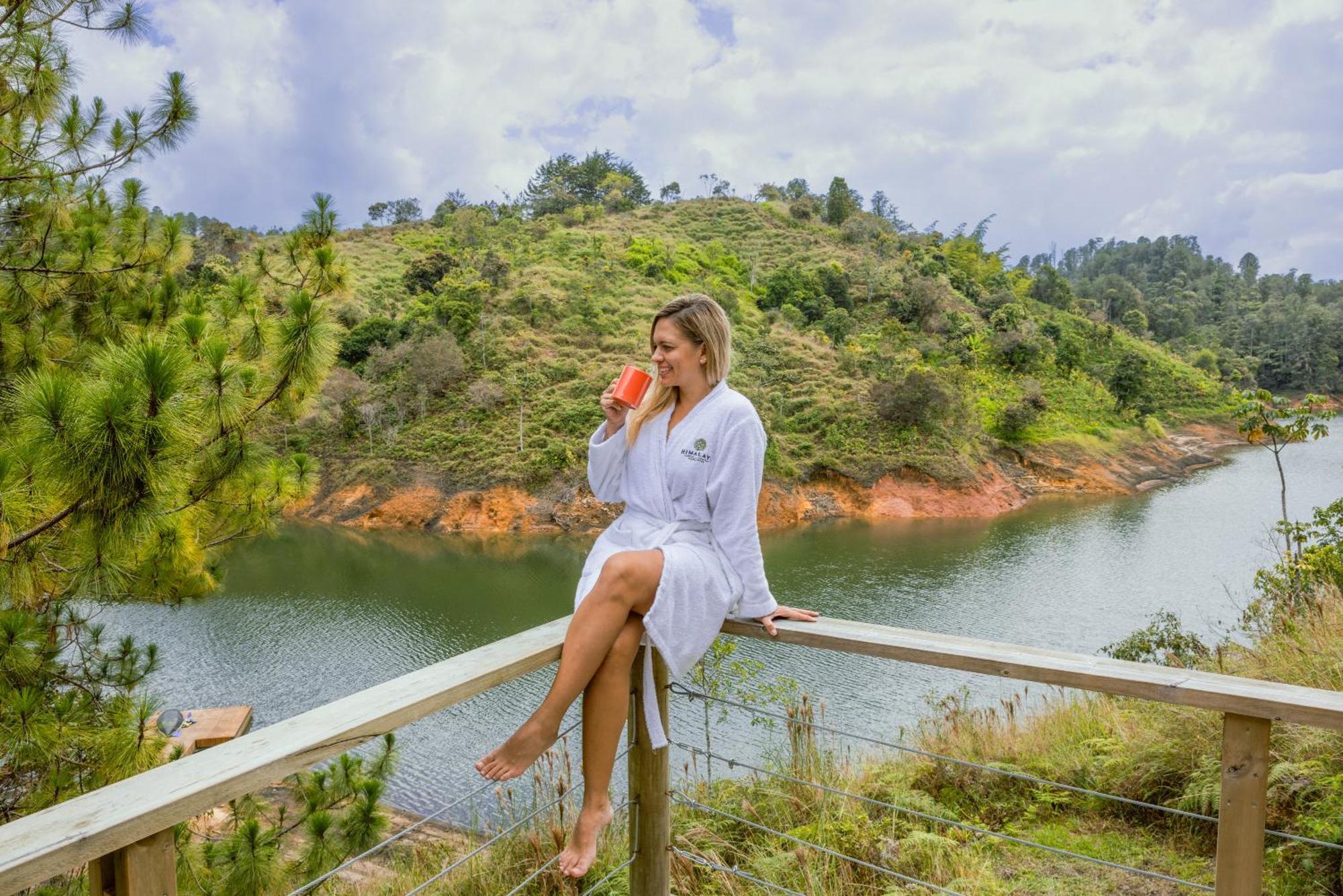Cabanas Refugio Himalaya Guatapé Kültér fotó