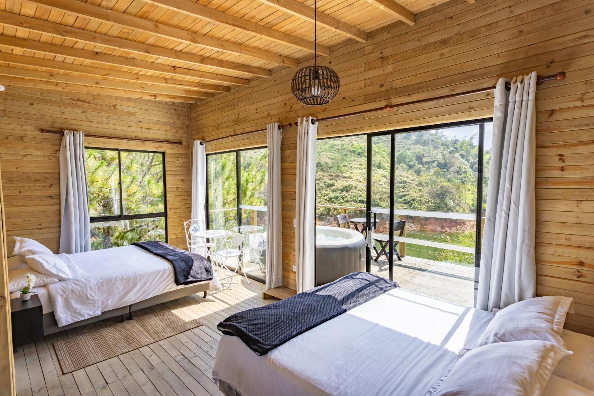 Cabanas Refugio Himalaya Guatapé Kültér fotó
